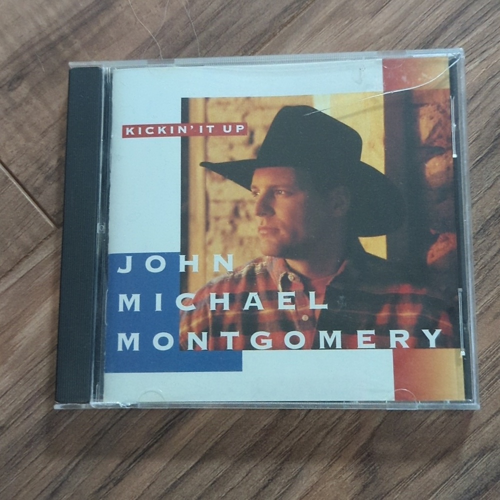 Vintage John Michael Montgomery - Kickin' It Up Album. Vintage Country Music.